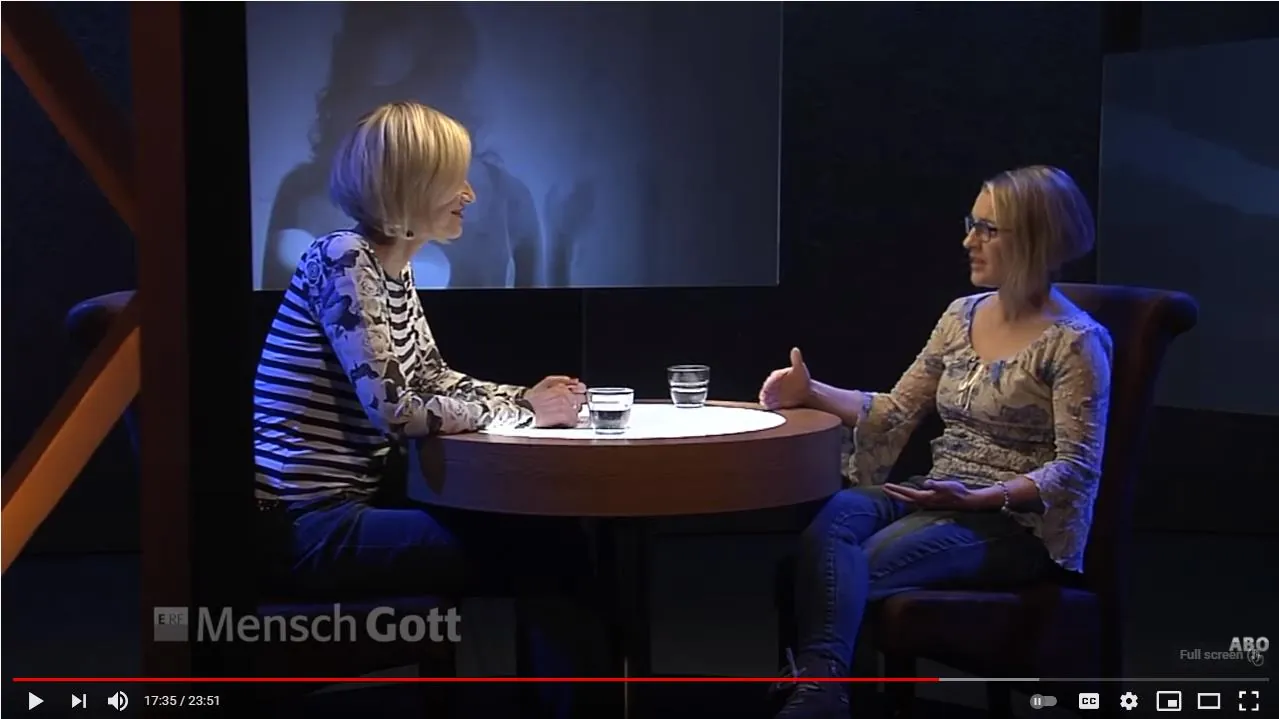 Claudia Sautter im Interview der Sendereihe Mensch Gott