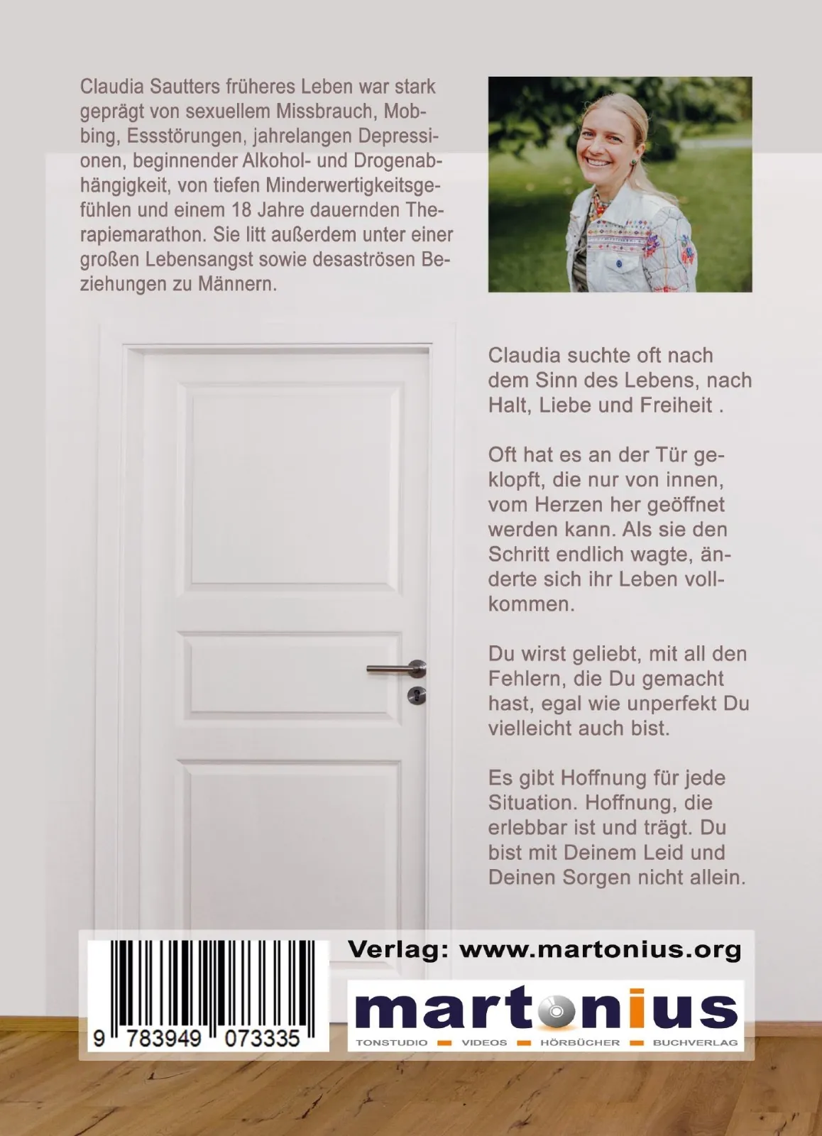 Rückseite des Buches Wenn NICHTS die innere Leere füllt
